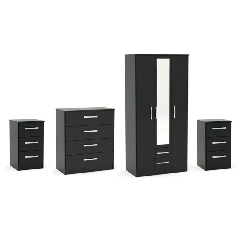 Carneshia Piece Bedroom Set, Black