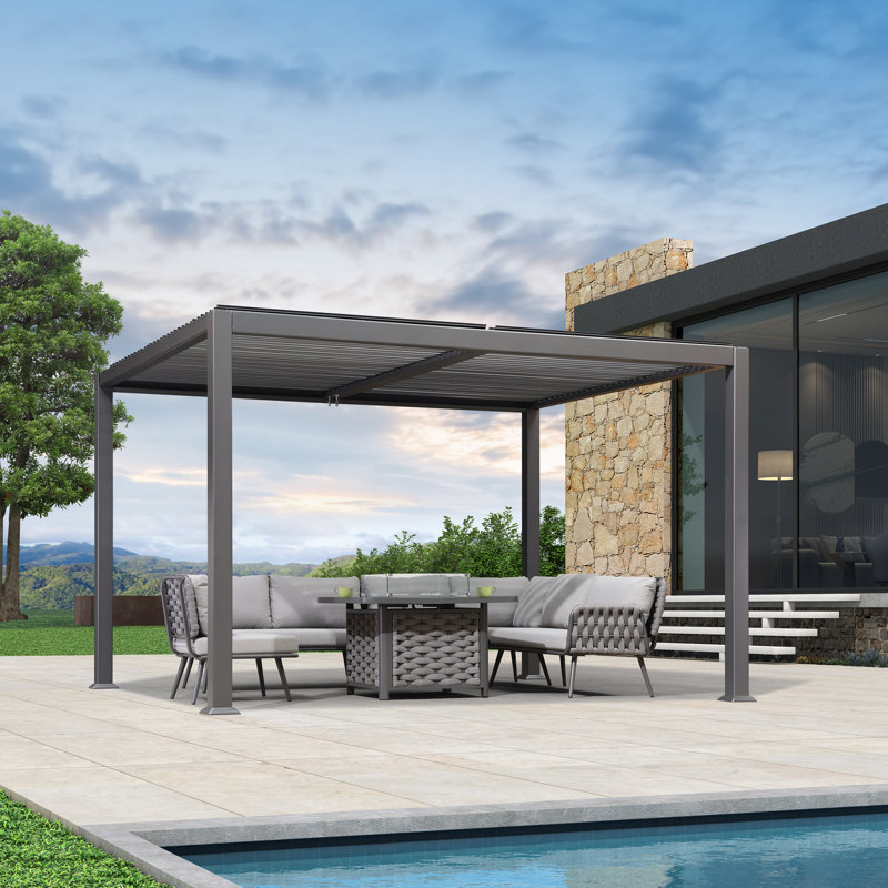 Aluminum Pergola, 3.7m x 3m