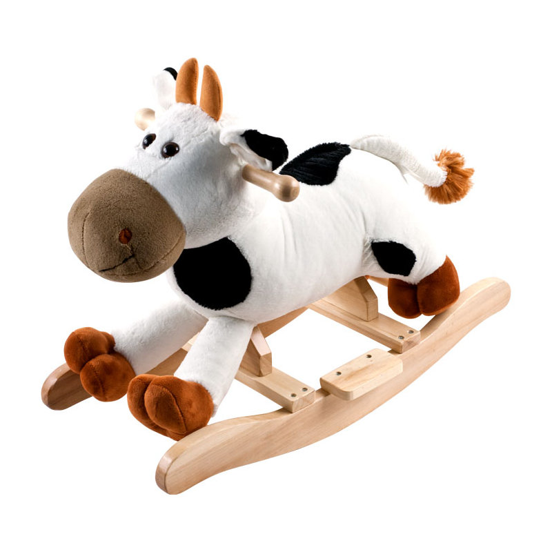 Plush Connie Cow Rocker