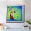 Happy Fox - peinture sur toile encadrée-1655634046-1655634033