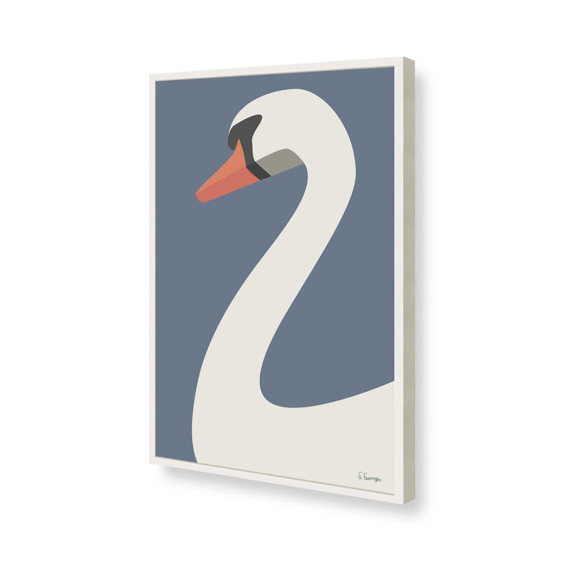 Impression sur toile par SVEN par Swen, H 24 po x l 18 po, Blanc