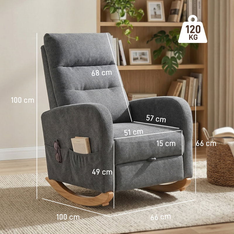 Plywood, Polyester Rocking Chair