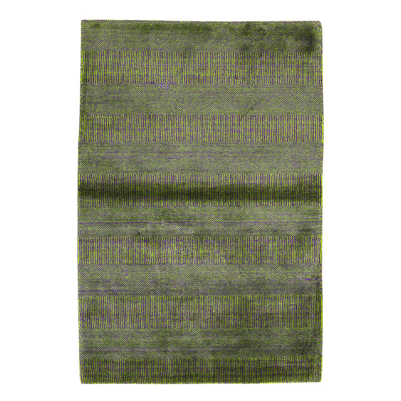 One-of-a-Kind 3'9" X 5'9" Viscose Area Rug in