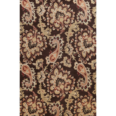 Mazelina Wool Floral Indoor Rug