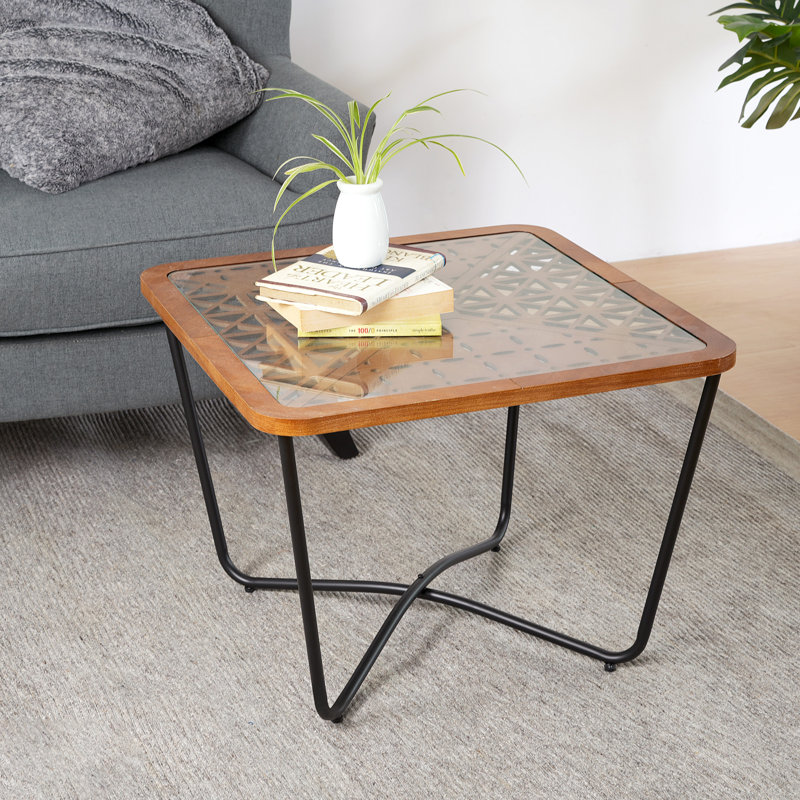 Hexagonal Archaistic Side Table