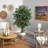 66'' Faux Ficus Tree in Planter
