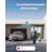 4K 16CH 360° View PoE NVR Security Camera System 4TB HDD, 8MP PoE Cameras with Human Vehicle Detection