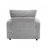 39-Inch Spring Upholstered Armchair And Ottoman Set - Comfortable Single With Cup Holder And Corduroy Fabric Sofa-24927500