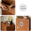 Commode d'appoint rétro grande capacité simple