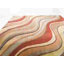Tapis abstrait brun / beige / rouge Sneha-23072420