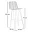 Counter Stool with Metal Frame-109017544