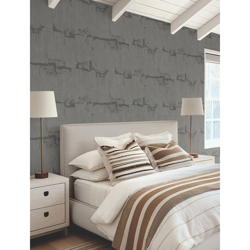 Papier peint Mcmakin, Gris anthracite