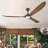 3-Blade Indoor Smart Ceiling Fan with Light and Remote/APP Control,3 LED Colors,6 Speed Quite DC Motor,Timer-17103311-1529255