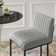 Indulge Channel Tufted Fabric Counter-Height Bar Stool by Modway