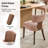 Dooey 20.5"W Mid-Century Modern Polyester Dining Chair with Nailhead Trim (Set of 4)-1648115394-1648124998