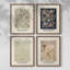 «William Morris XXV», ensemble de 4 reproductions encadrées-1680207849-1680207850