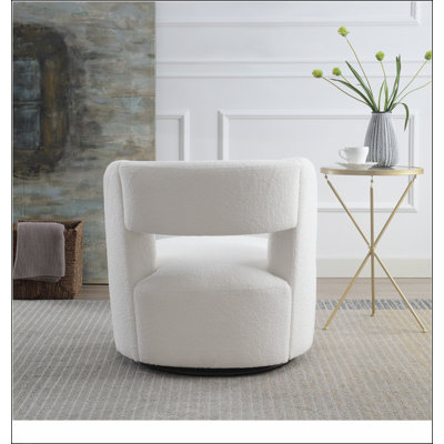 Fauteuil confortable en polyester pour diverses pièces, rehaussant le style intérieur et procurant un confort durable