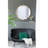 D40" Round Sunburst Wall Mirror