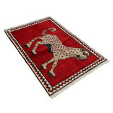 One-of-a-Kind 3'4'' X 5'1'' Area Rug in Red