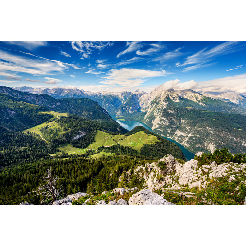 Allgau Alps by Gehringj - Wrapped Canvas Print, 51cm H x 76cm W x 3.8cm D