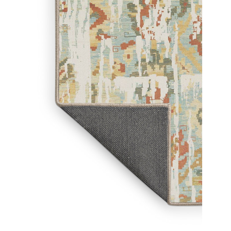 Abstract Indoor Rug, Runner 2' x 5'