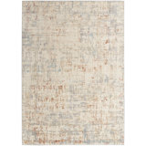 ECH06-IVGRY Area Rug in Gray/Ivory