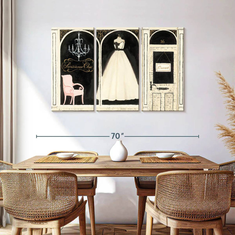 Lilie Parisienne Chic, 36" H x 57" W
