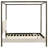 Upholstered Canopy Bed