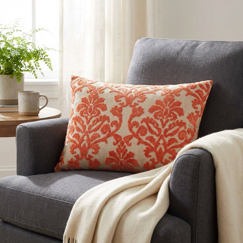  Coussin Plutus Fire Ridge, 20" x 26"