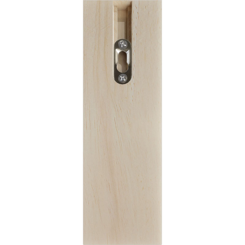 Support traditionnel Hamilton, Hévéa, H 7 po x l 2,25 po x P 5 po