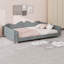 Lit de jour rembourré en tissu sherpa - canapé-lit avec dossier en forme de nuage-1046520739-1046520742