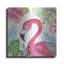 Art mural luxueux en métal «Tropicana 4» par Farida Zaman, 36 po x 36 po-1870766428