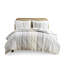 Housse de couette multicolore 100% coton avec chenille - pour le charme, la fermeture à boutons, la literie à motifs géométriques double / grand, insert sécuritaire, agréable-118740152-118740151