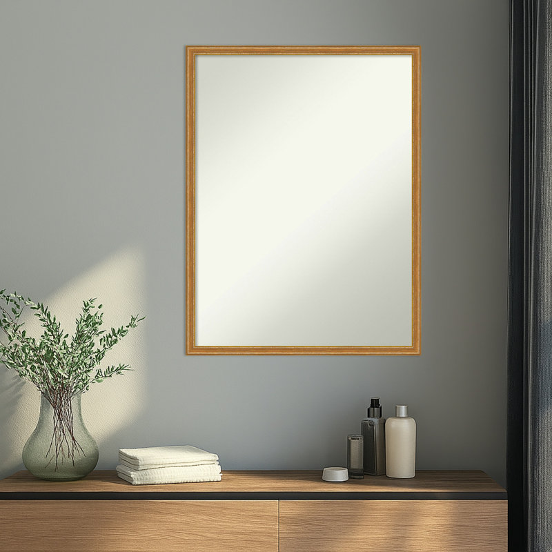 Miroir mural Cordelia, 19 in. W x 25 in. H, Cordelia or fin