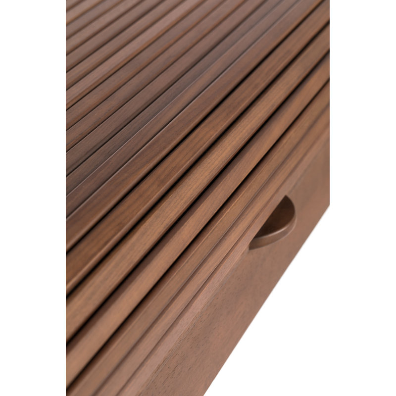 Bureau d'écriture en bois massif Barbier, Brun