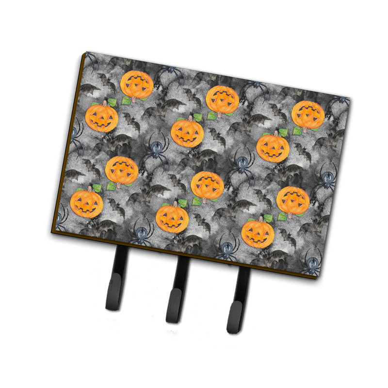 Porte-clés mural avec crochets pour clés Halloween Halloween
