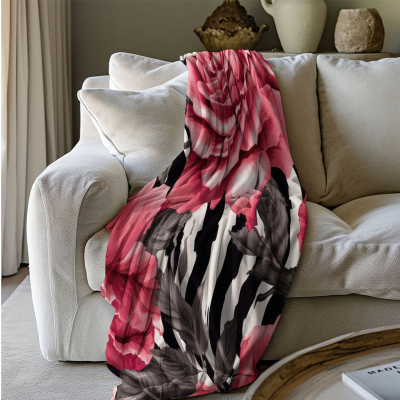 Throw Blanket, 50" W x 60" L