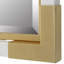 Keis Metal Rectangle Wall Mirror