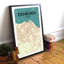 Edinburgh City Map - No Frame Print-371107378
