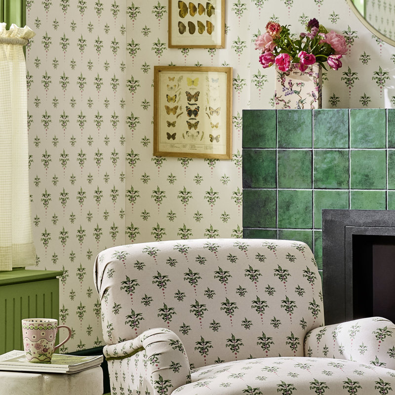 Cath Kidston Cath Crest Cream Wallpaper