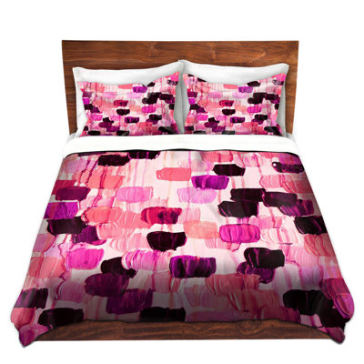 Ensemble de housse de couette fleur brush
