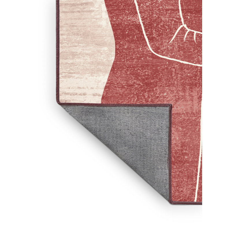 Tapis beige moderne et contemporain Bucktown Valentines, 2 x 5