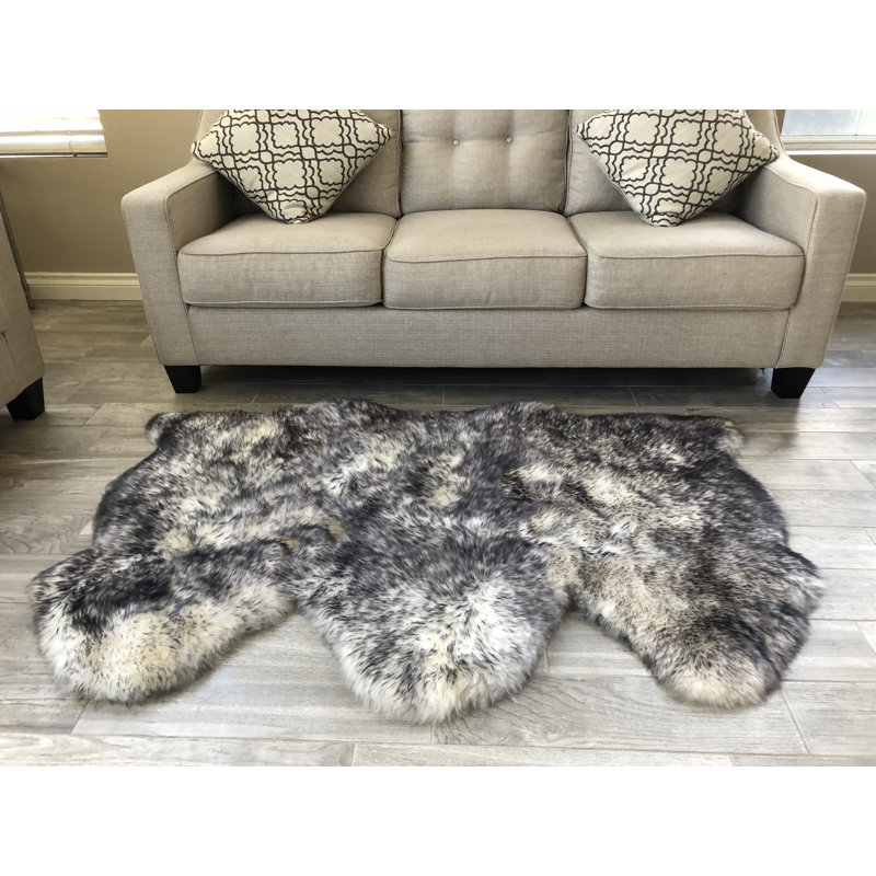 Tapis gris Whobrey, Nouveauté 3 pi x 6 pi