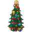 Sapin de Noël 17,75 "avec silhouette de fenêtre