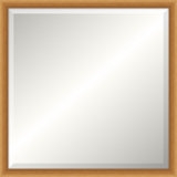 Dubois Solid Wood Beveled Mirror
