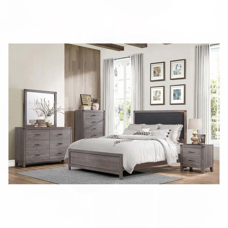 Gray Nightstand