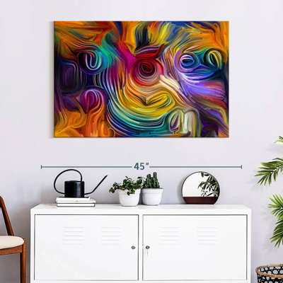 Avery Abstract Tropical Flowers