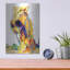  «Horsin 'Around» par Pat Saunders, art mural en métal blanc, 12 po x 16 po-650691619