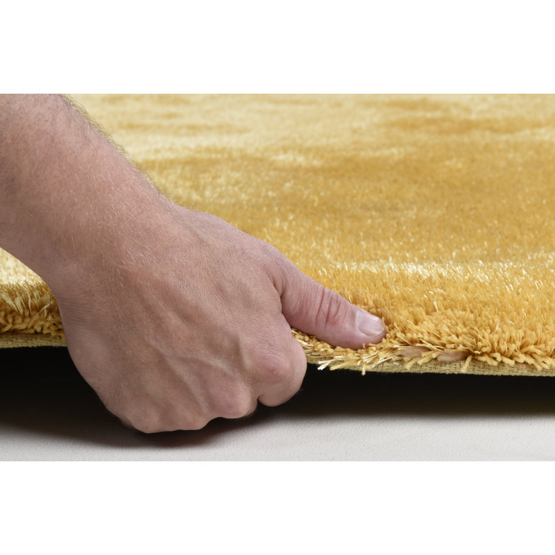 Amiyas Solid Colour Hand Woven Area Rug, Rectangle 80 x 150cm