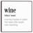 " Wine Definition " by CAD Designs